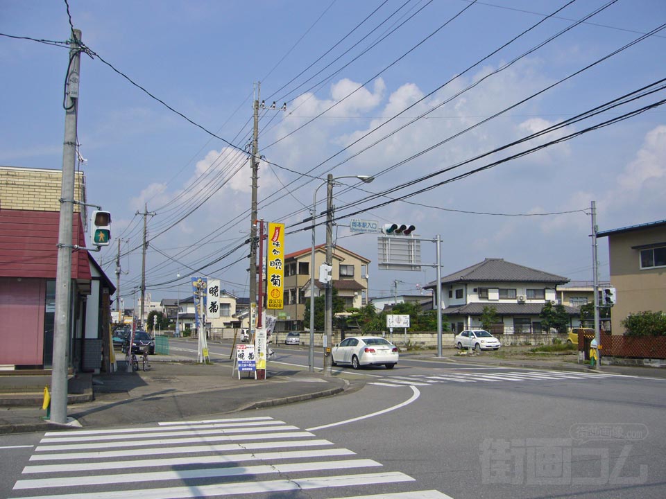 岡本駅入口交差点
