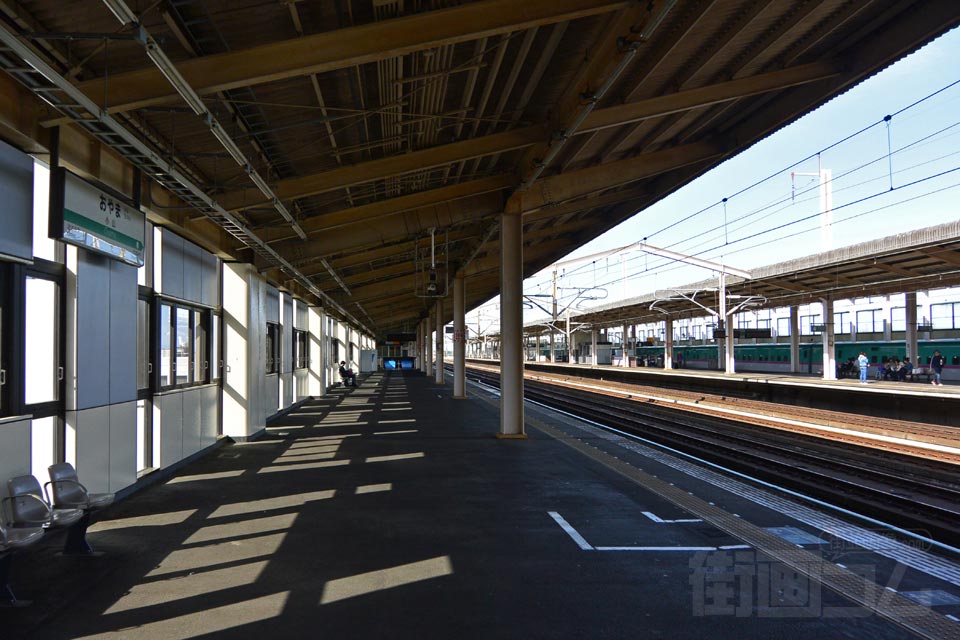 JR小山駅ホーム(JR東北新幹線)