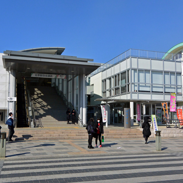 佐野駅周辺の街並み