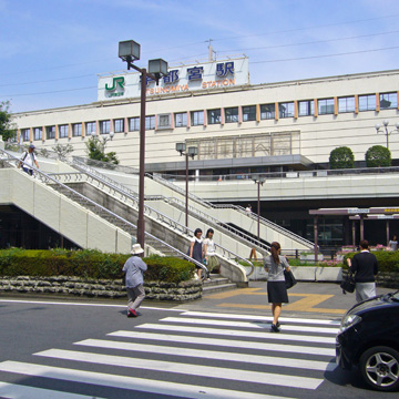 栃木県宇都宮市宇都宮・東武宇都宮駅前写真画像