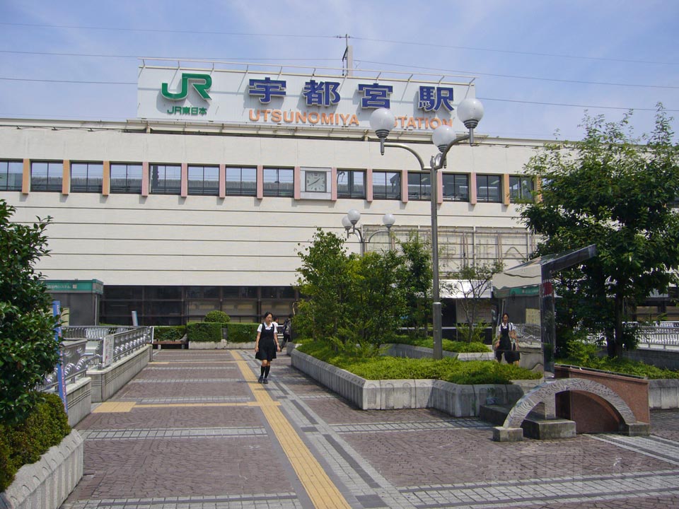 JR宇都宮駅西口写真画像