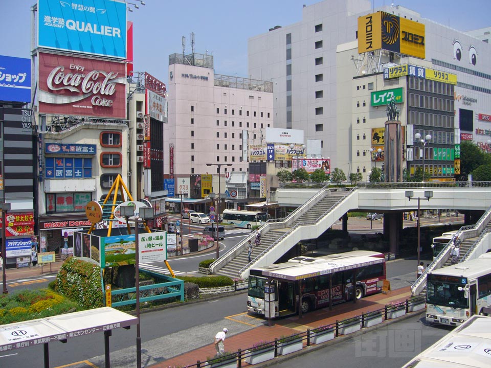 JR宇都宮駅西口前写真画像