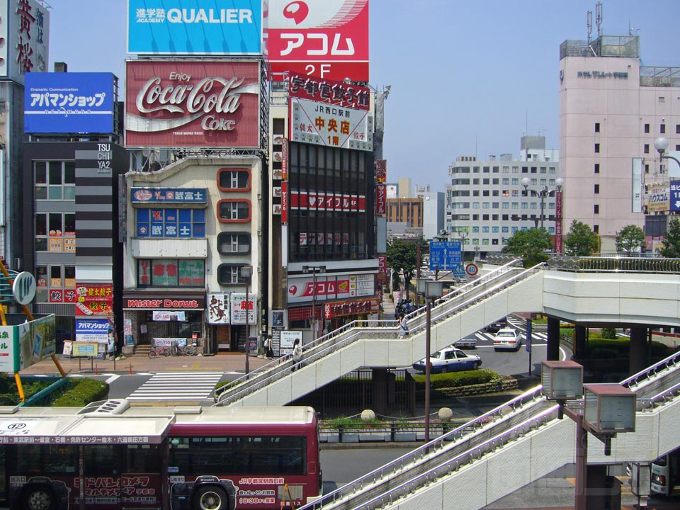 JR宇都宮駅西口前写真画像