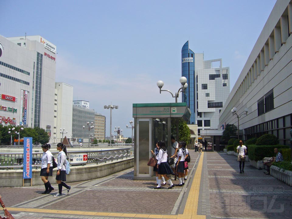 JR宇都宮駅西口前写真画像