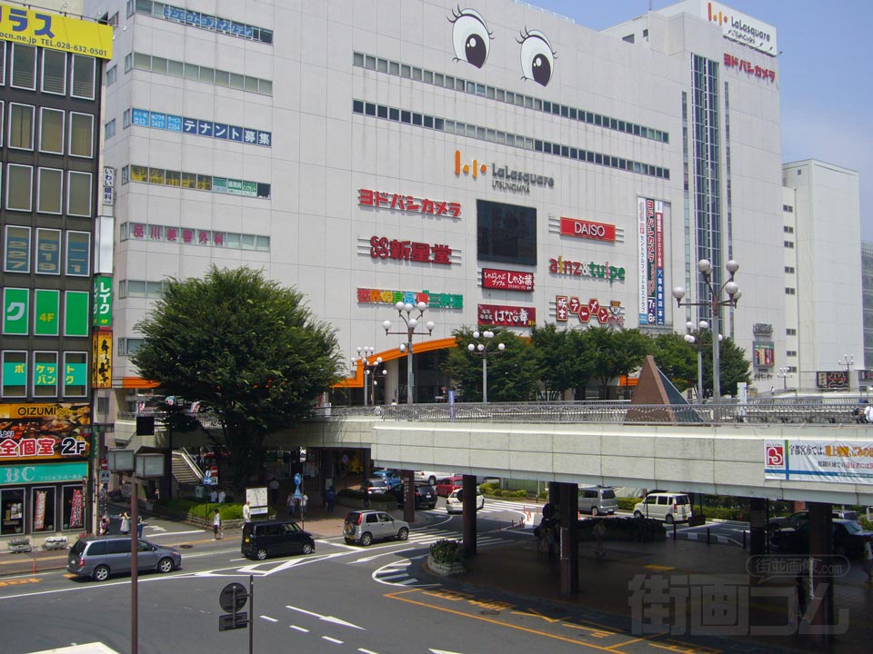 JR宇都宮駅西口前写真画像