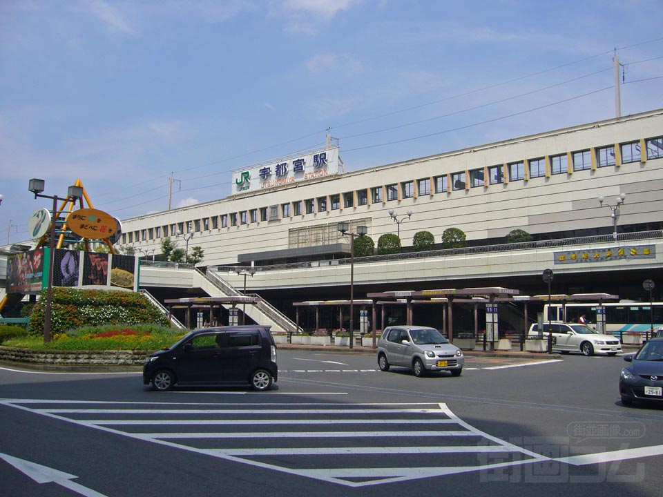JR宇都宮駅西口写真画像