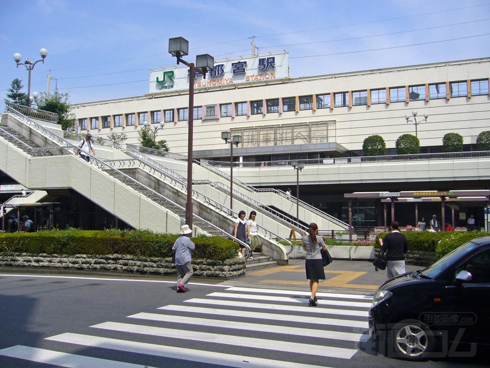 JR宇都宮駅西口写真画像