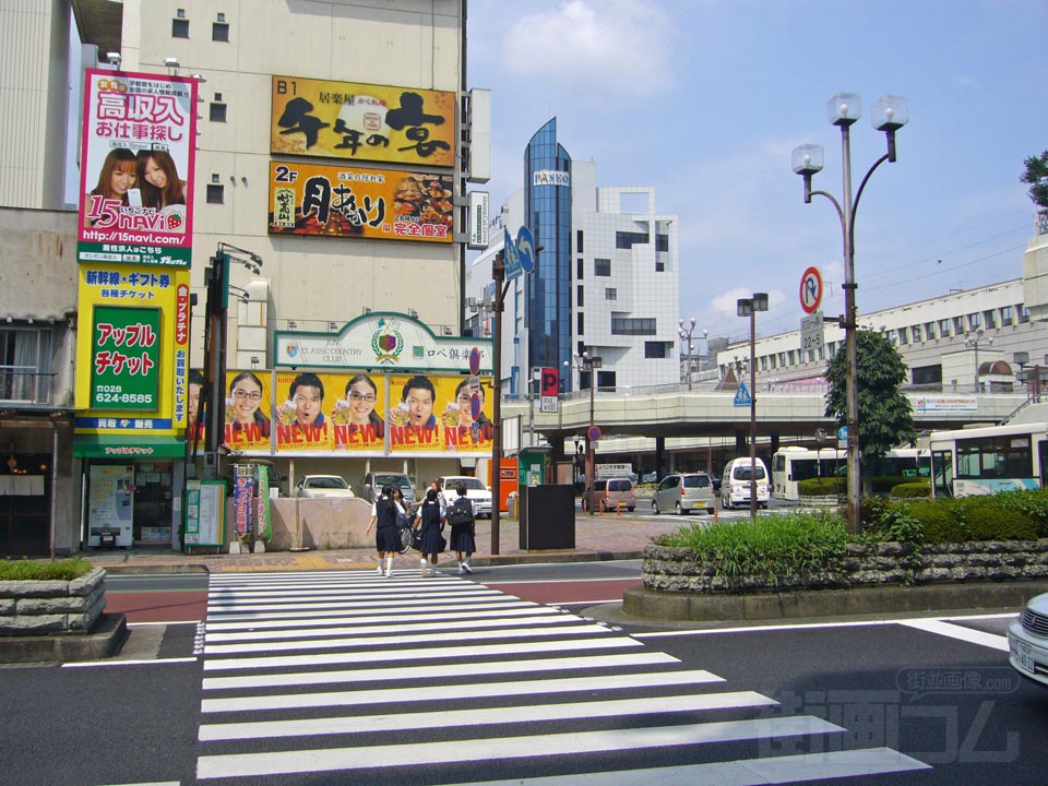 JR宇都宮駅西口前写真画像