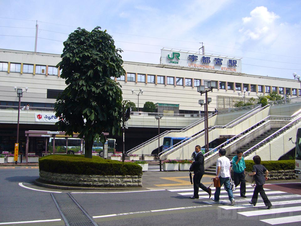 JR宇都宮駅西口写真画像