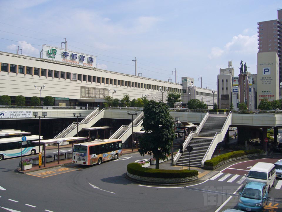 宇都宮バスターミナル写真画像