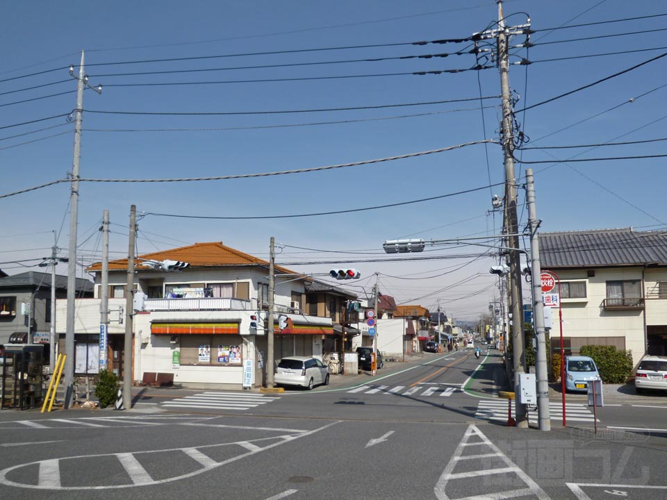 JR群馬八幡駅前写真画像