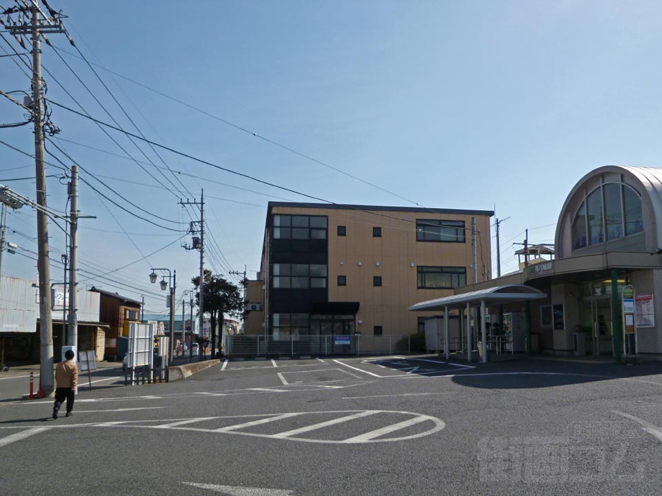 JR群馬八幡駅前写真画像