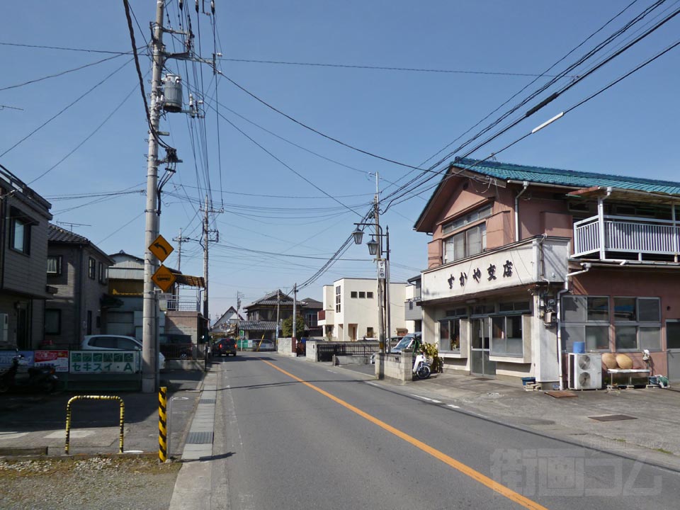 JR群馬八幡駅前写真画像