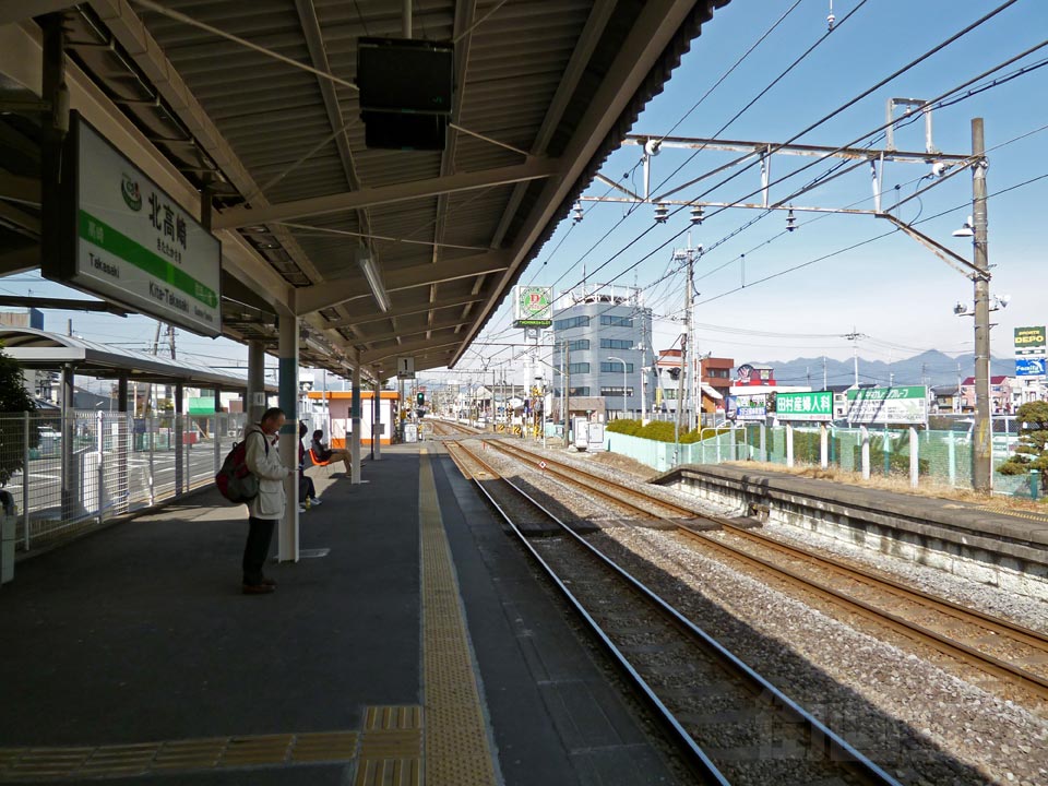 JR北高崎駅ホーム写真画像