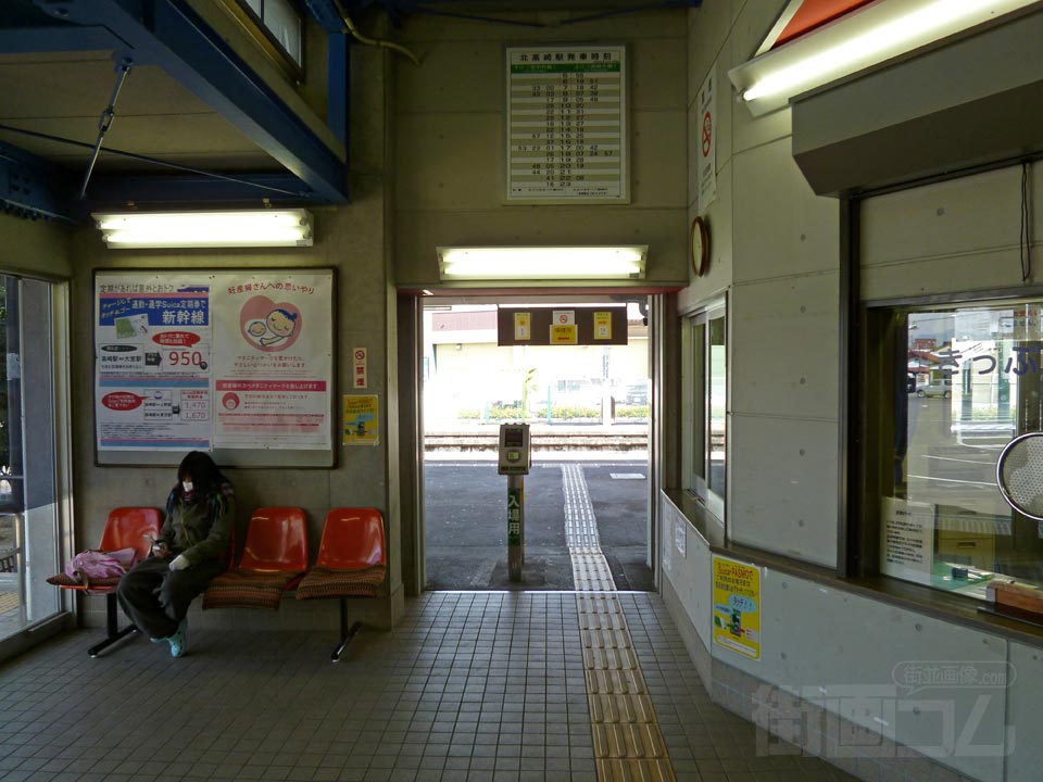 JR北高崎駅改札口写真画像