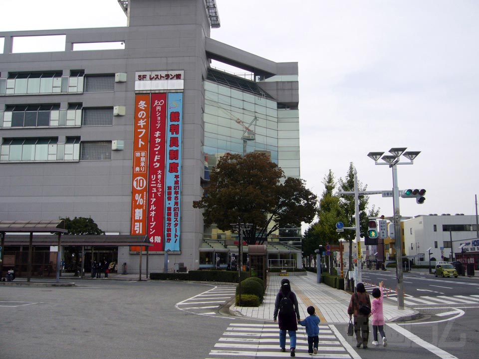 前橋駅前交差点写真画像
