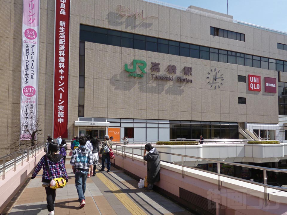 JR高崎駅前写真画像