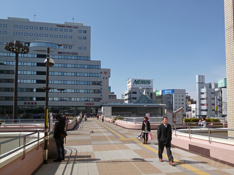 JR高崎駅前写真画像