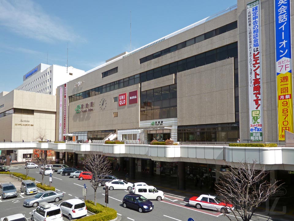 JR高崎駅前写真画像