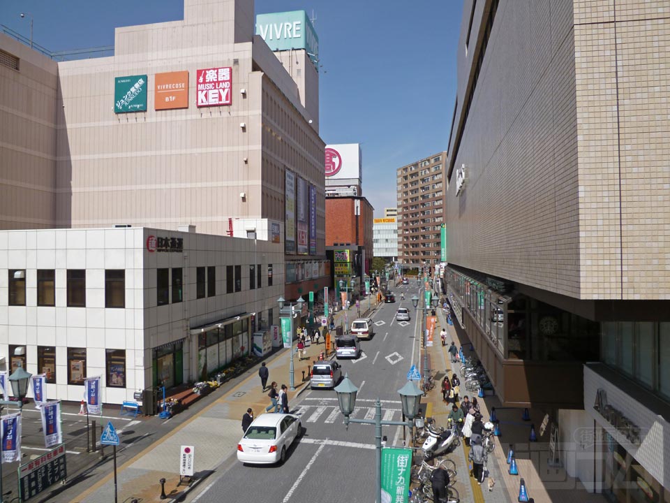 JR・上信電鉄高崎駅前写真画像