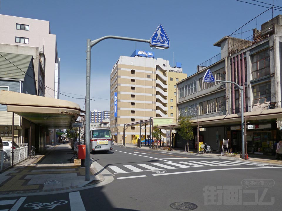 西口名店街(県道25号線)写真画像