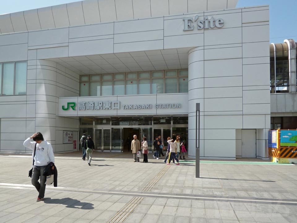 JR高崎駅東口写真画像