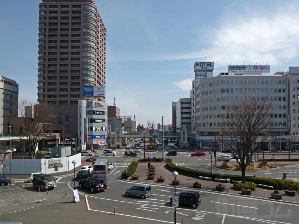 JR高崎駅前東口写真画像
