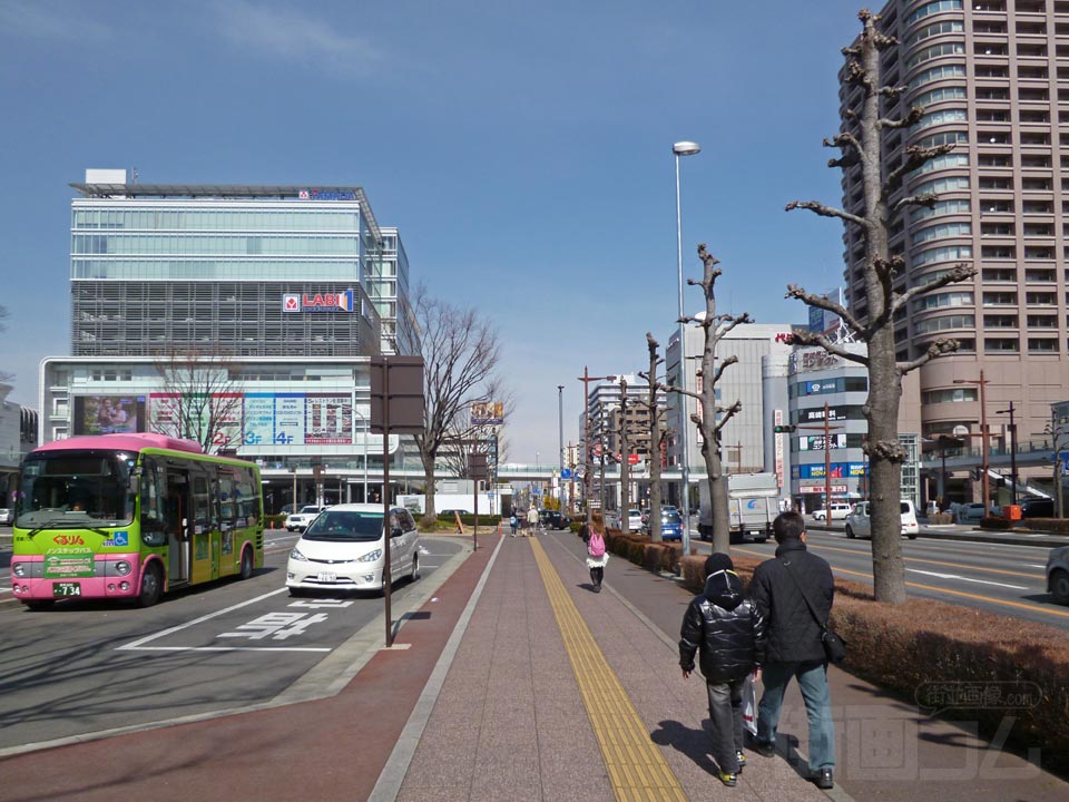 JR高崎駅東口前写真画像