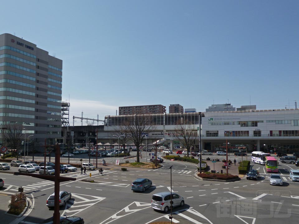 JR高崎駅東口前写真画像