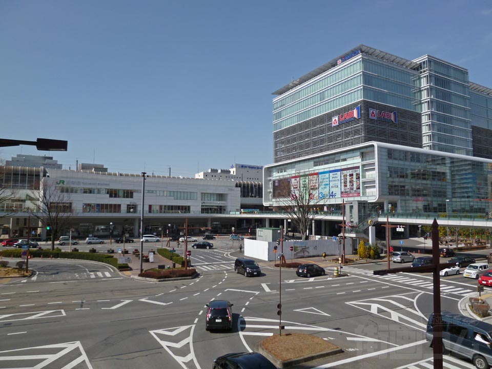 JR高崎駅東口前写真画像