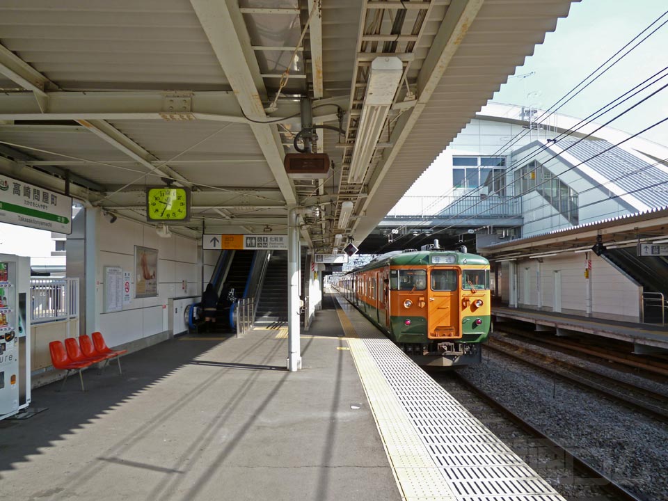 JR高崎問屋町駅ホーム写真画像