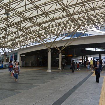 埼玉県上尾市上尾駅前写真画像