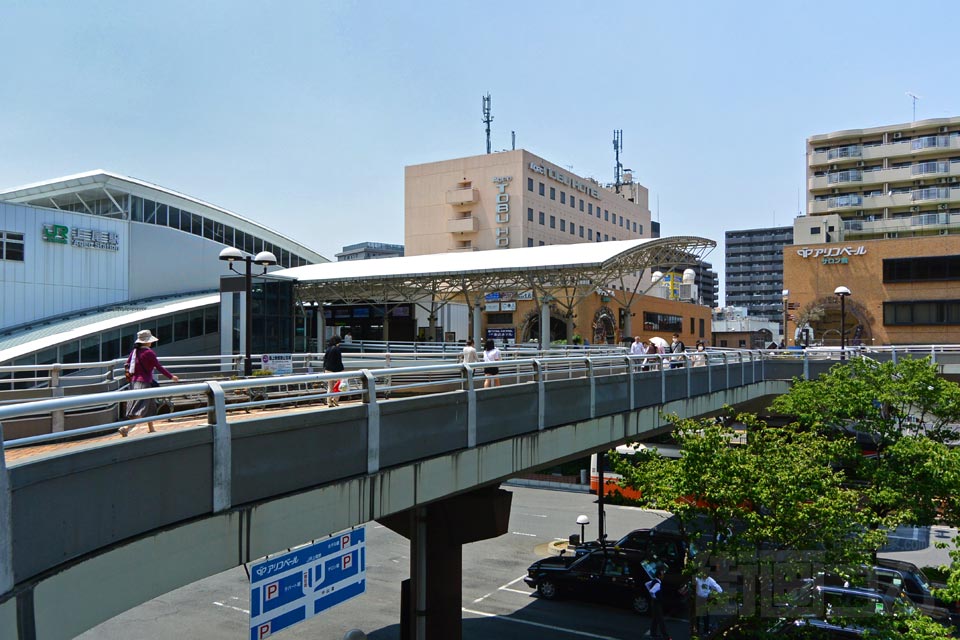 JR上尾駅東口前
