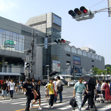 埼玉県川越市本川越駅前写真画像