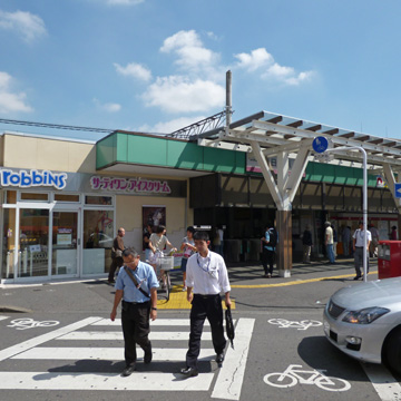 埼玉県春日部市春日部駅前写真画像