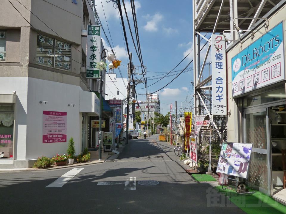 春日部駅前商店街写真画像