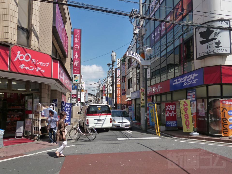 春日部駅前商店街写真画像