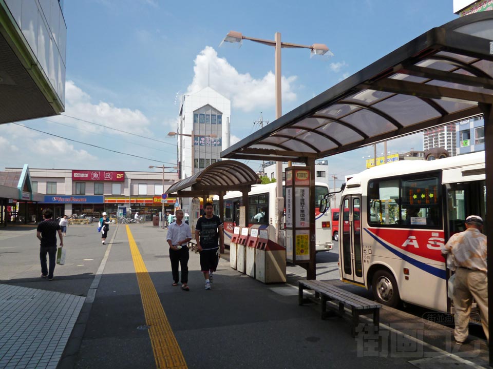 春日部駅東口バス停写真画像