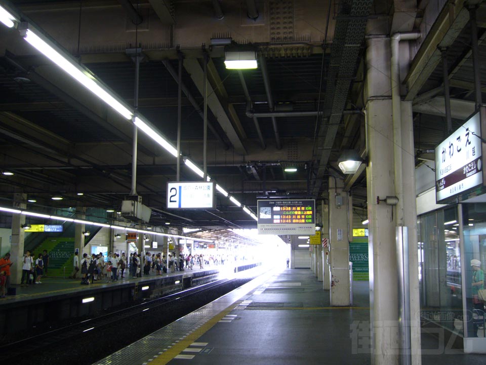 東武川越駅ホーム(東武東上線)