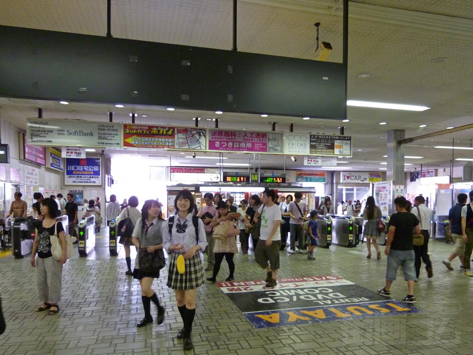 JR川口駅改札口