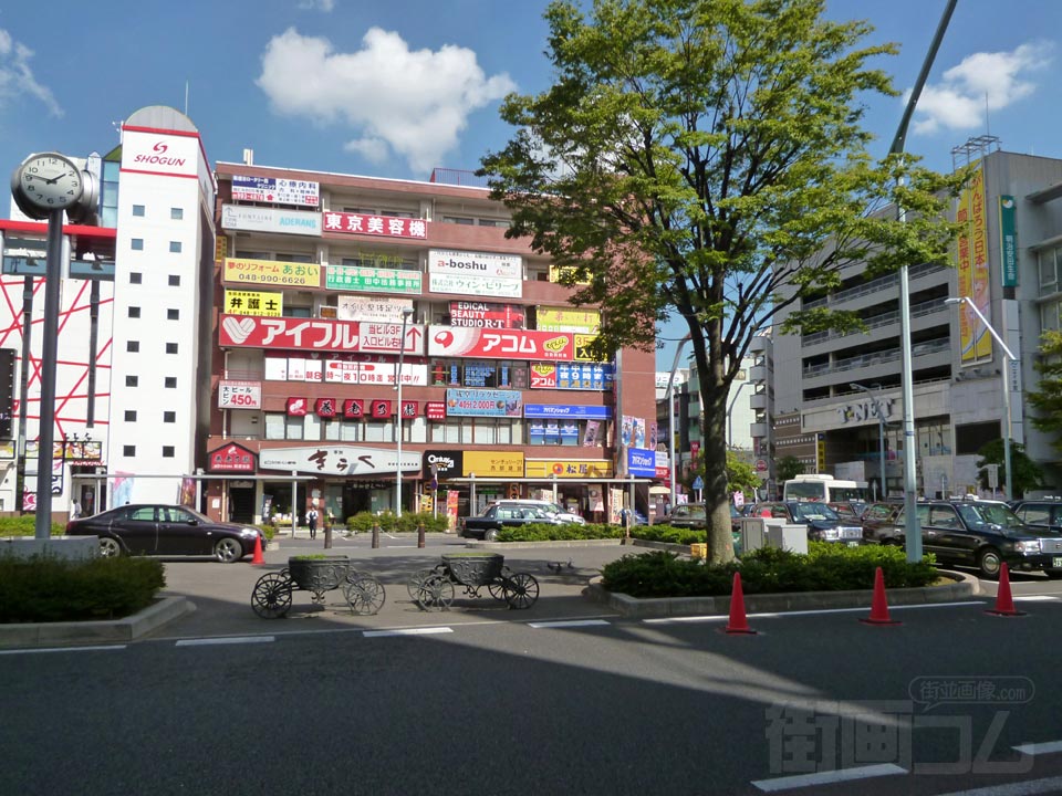 JR南越谷駅・東武新越谷駅前
