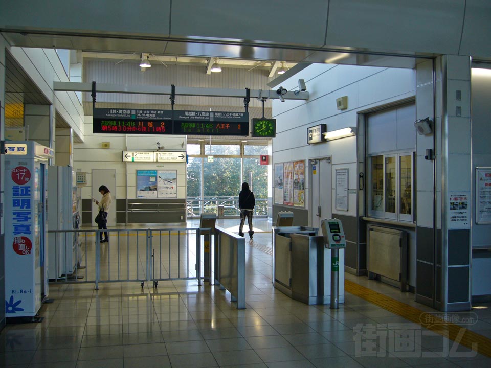 JR武蔵高萩駅改札口
