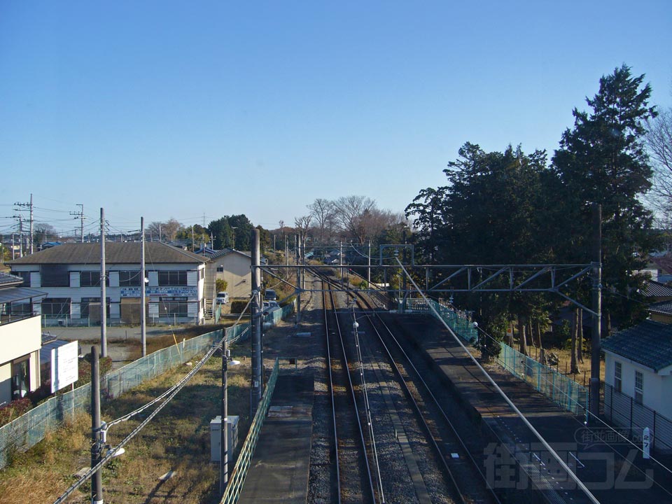 JR武蔵高萩駅ホーム