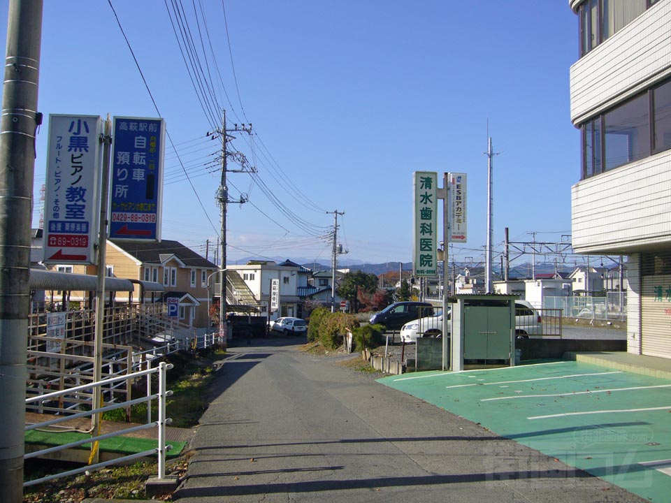 JR武蔵高萩駅南口前
