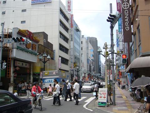 一番街交差点写真画像