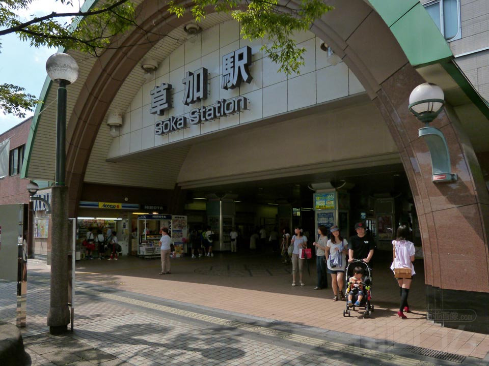 東武草加駅東口