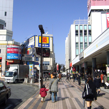 埼玉県所沢市所沢駅前写真画像