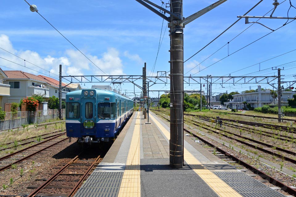 銚子電鉄銚子駅ホーム(犬吠崖っぷちライン)