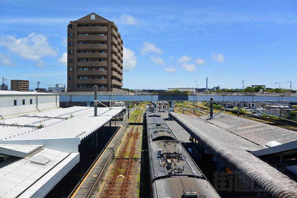 JR・銚子電鉄銚子駅ホーム
