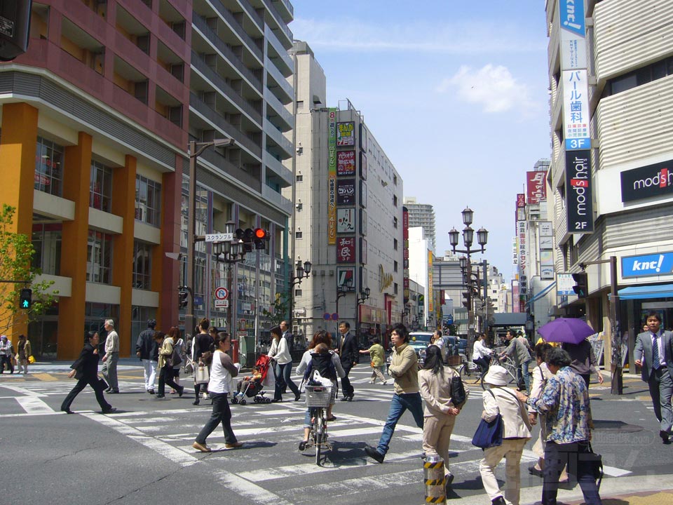 スクランブル交差点